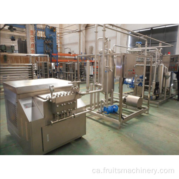 Maquinària industrial de producció de gelats suaus